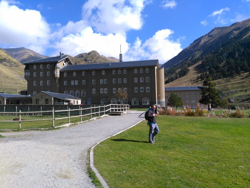 The main building of the valley of St. Nuria