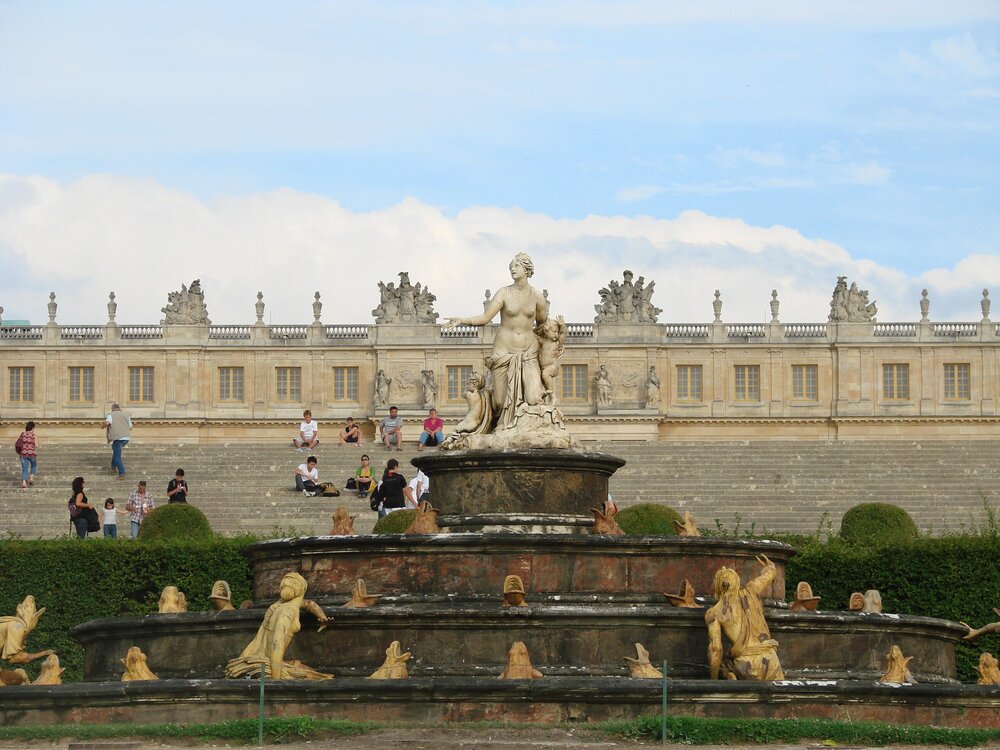 Фонтан в Версальском парке