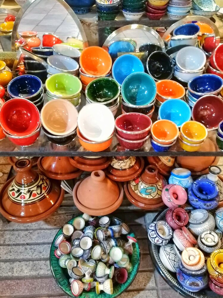 Посуда из Марокко