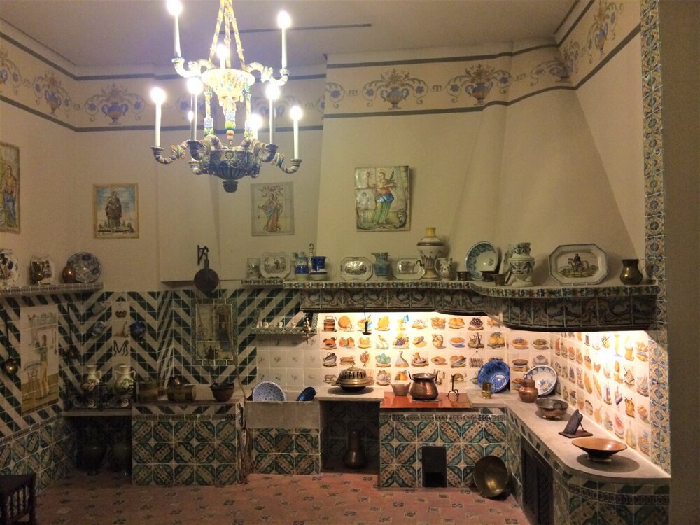 Кухня дворца маркизов Дос Агуас