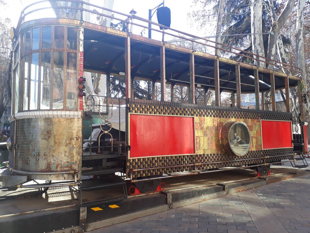 Старый тбилисский трамвай