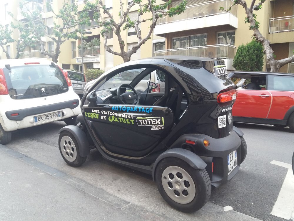 Электромобиль Totem в Марселе
