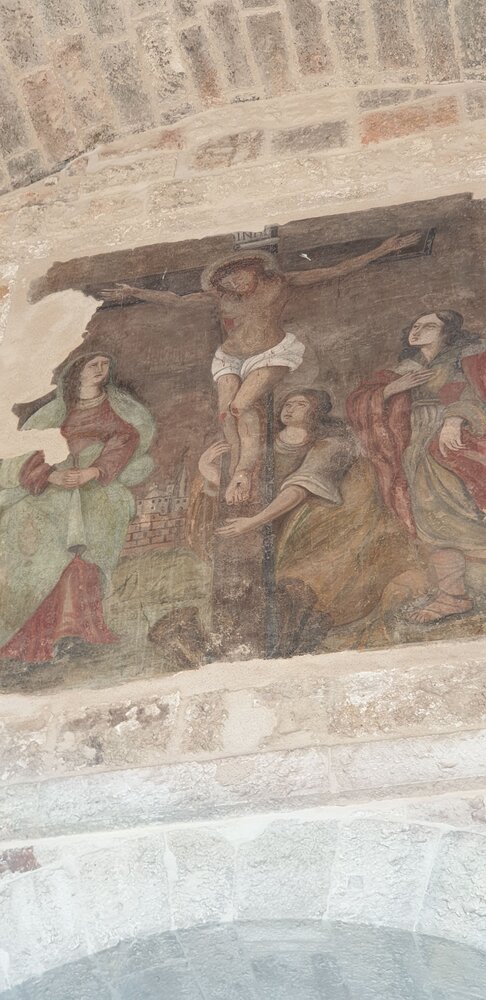 Фреска XVI века в Porta Grande