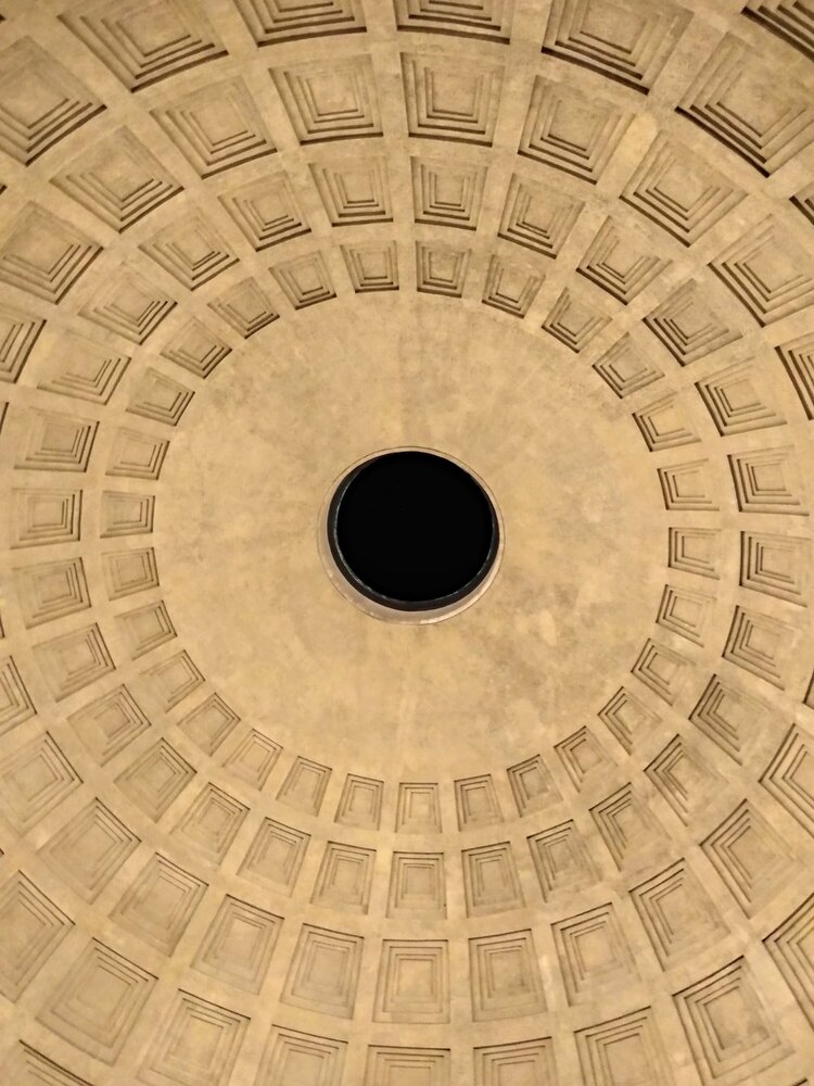 <nobr>Окулюс</nobr> – единственный источник света в Пантеоне