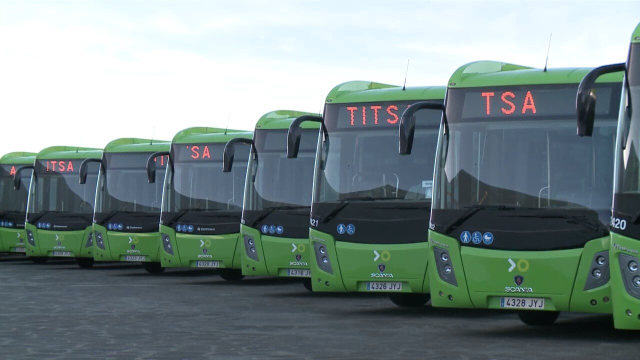 Общественный транспорт на Тенерифе: автобусы, трамваи и как ими пользоваться