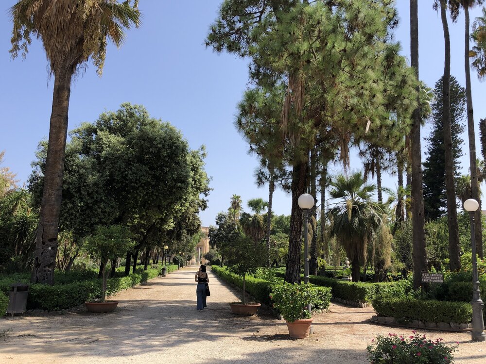Вилла Джулия, ухоженный парк рядом с ботаническим садом