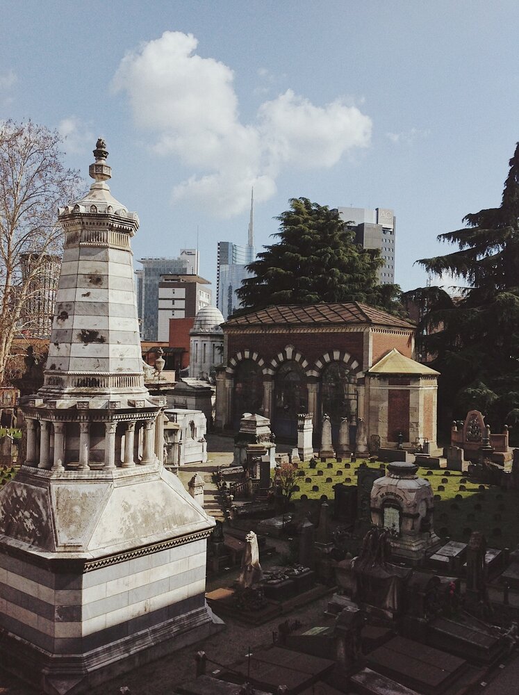 Necropolis at the Monumental Cemetery