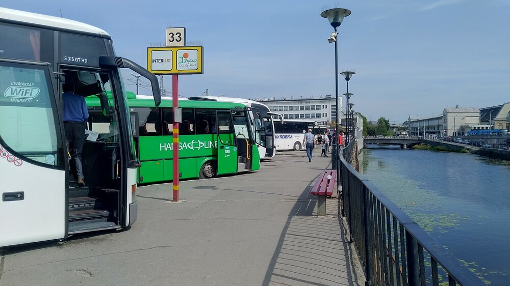 Riga bus station