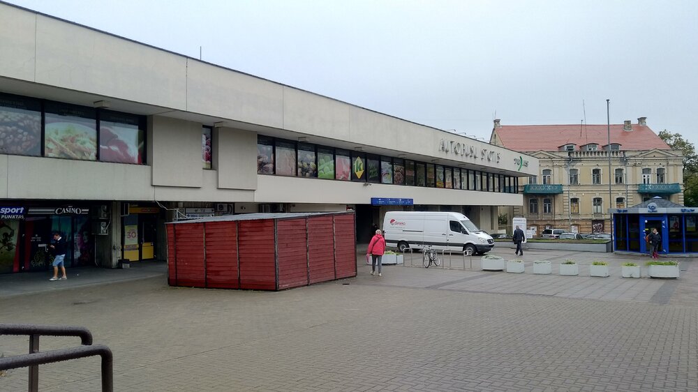 Bus station in Vilnius