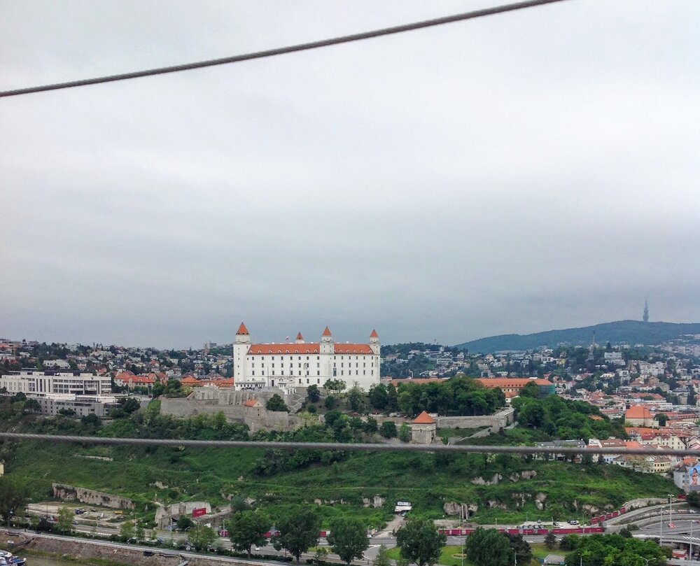 Вид на Братиславский замок