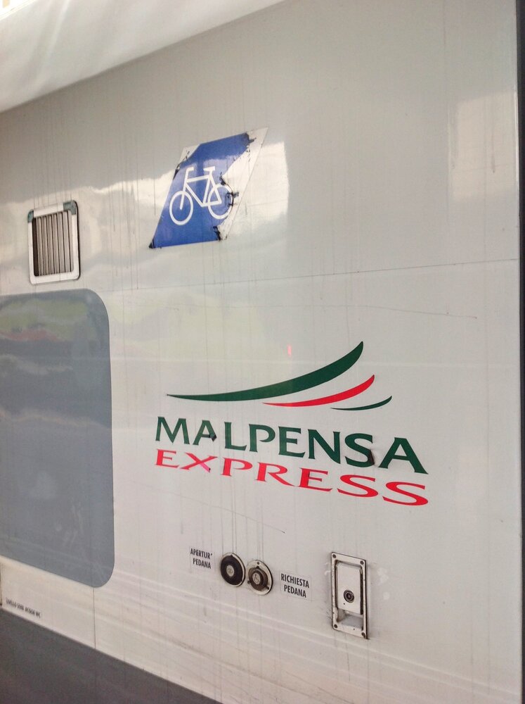 The Malpensa Express train