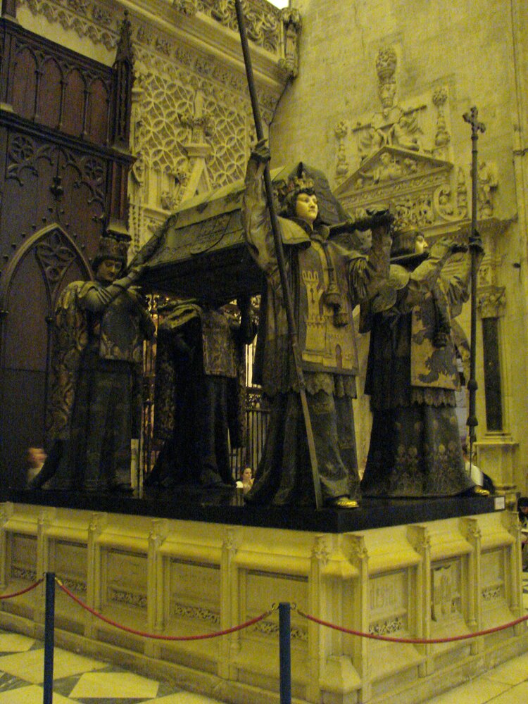 The tomb of Christopher Columbus