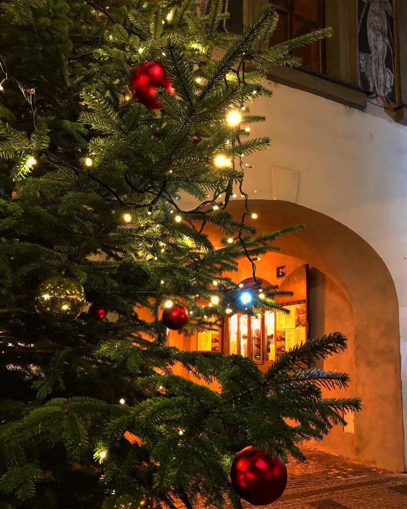 Christmas in the center of Prague